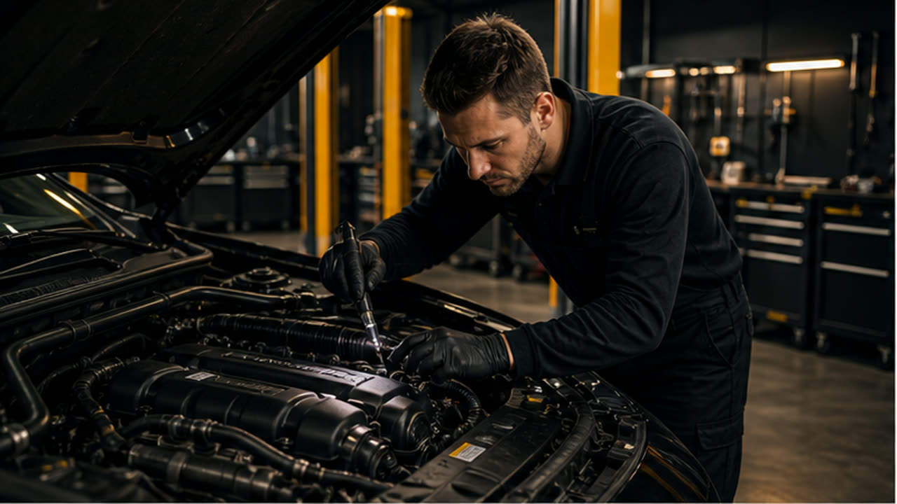 Cooling system service
